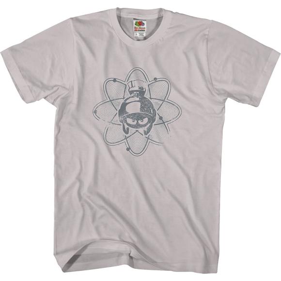 Distressed Marvin The Martian Looney Tunes Tshirt - Picture 1 of 4